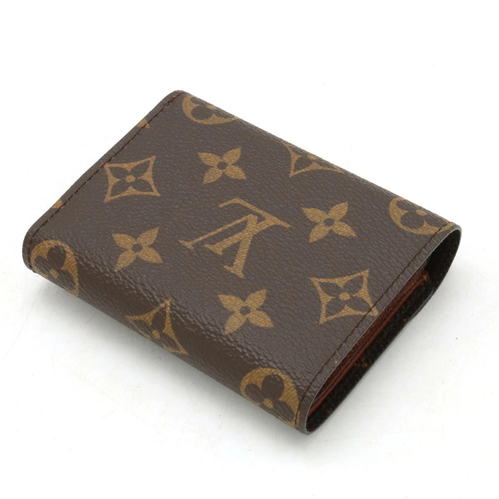 LOUIS VUITTON Monogram Portefeuille Helene Tri fold Wallet